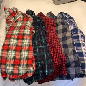 Women’s jcrew flannels